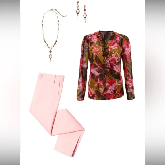 Cabi Grace Blazer, Pink Size 10 - Picture 7 of 11